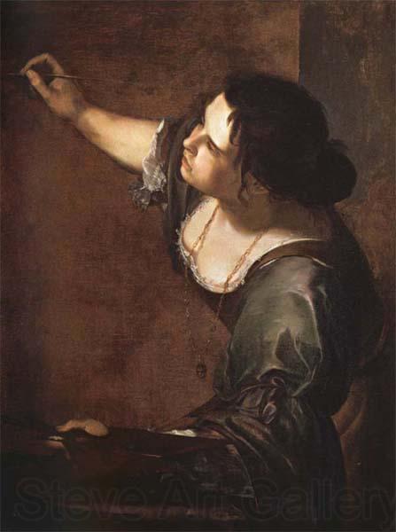 Artemisia gentileschi Self-Portrait as an Allegory of Painting